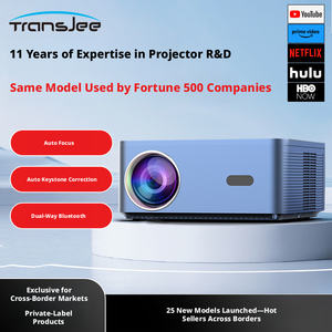 Projecteur Portable Intelligent 1080P HD pour Conférences, Home Cinéma Sans Fil Android Moderne avec Mise au Point Automatique - Product Image 3