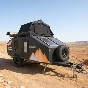 Remorque de camping-car en forme de larme prête pour l'aventure, conçue pour le tourisme tout-terrain en Australie - Product Image 6