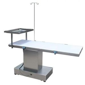 Fornitura di fabbrica 304 tavolo operatorio per animali domestici in acciaio inossidabile cliniche veterinarie tavolo operatorio elettrico preparazione dentale - Product Image 1