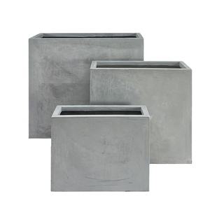 Pots en fibres de Style classique avec une couleur de <span class=keywords><strong>teinture</strong></span> naturelle et une Surface mate pour la maison, le bureau et le jardin - Product Image 1