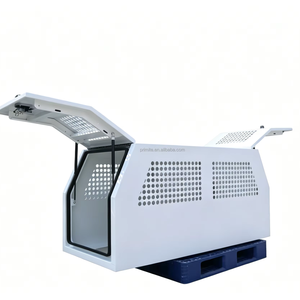 Heavy Duty Aluminum Truck <b>Dog</b> Box Gas Strut Top Opening for <b>Large</b> Breeds - Product Image 1