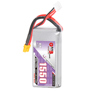 Batería LiPo GAONENG GNB 1550MAH 7.6V HV 2S 60C 120C HV XT30, Paquete Flexible de Largo Alcance para FPV Freestyle, LiHV de Alto Voltaje - Product Image 4