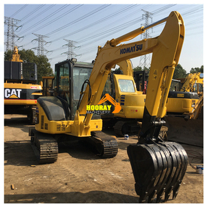 Excavatrices d'occasion PC55MR avec godet de 0,18 m³ et moteur de 5,5 tonnes, composants essentiels de la pompe inclus, rapport de test fourni - Product Image 1