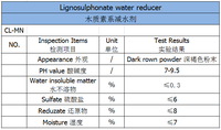 Lignosulfonate de sodium de qualité industrielle en poudre, pureté 45%-60%, pH 8-10, adjuvant réducteur d'eau pour béton et mortier
