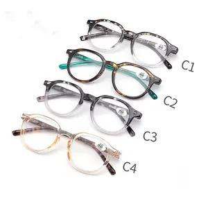 2024hotselling Vogue Reading Glasses Far Near Anti Blue Light Eyewear Presbyopic Reading Glasses PC Frame Cheap Price