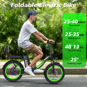 Livraison rapide UE, Royaume-Uni, États-Unis - Vélo pliant C1 Road avec batterie amovible 48V 750W, moteur central puissant HD-C1 - Product Image 6