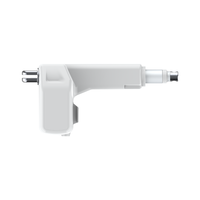 Moteur à pain à mouvement linéaire cc blanc 12v avec interrupteur à lames pour chaise dentaire médicale et divers usages
