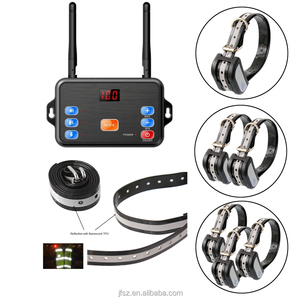 Valla Inalámbrica 2 en 1 con Doble Antena para Perros, Alcance de 300m, Recinto de Plástico, 5 Niveles de Corrección, Entrenador de Perros con Sonido, Vibración y Descarga Eléctrica - Product Image 6