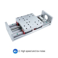 Table coulissante à rail de guidage carré HLTNC GX150 Xy, adaptée aux charges lourdes, aux machines CNC moyennes et grandes