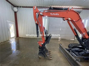 Miniexcavadora usada Kubota de 4,1 toneladas, excavadora Kubota de toneladas en buenas condiciones, excavadora Kubota de KX040-4 - Product Image 3