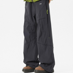 <span class=keywords><strong>Pantaloni</strong></span> Cargo Primaverili da Uomo Stile Americano, Asciugatura Rapida, <span class=keywords><strong>Idrorepellenti</strong></span>, per Escursionismo, con Zip Laterale, Funzionali e Casual - Product Image 3