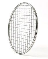 Grille de barbecue en acier inoxydable de qualité alimentaire, forme ronde, carrée, rectangulaire, pour la cuisine en plein air, le camping, vente en gros