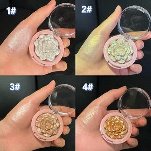 Bronceador en Polvo Compacto de Alta Pigmentación para Rostro y Cuerpo, Maquillaje Vegano <span class=keywords><strong>con</strong></span> <span class=keywords><strong>Brillo</strong></span>, Iluminador Corporal - Product Image 2