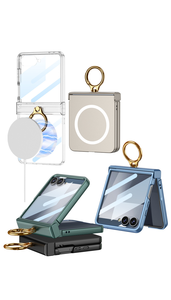 เคสโทรศัพท์มีห่วงพับหลากสีสำหรับ <span class=keywords><strong>Samsung</strong></span>, เคสโทรศัพท์มือถือป้องกันการกระแทกสำหรับ Galaxy <span class=keywords><strong>Z</strong></span> <span class=keywords><strong>Z</strong></span> <span class=keywords><strong>flip</strong></span> 7 - Product Image 2