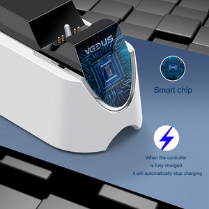 แท่นชาร์จคอนโทรลเลอร์ PS5 ยี่ห้อ VGDUS แบบสองพอร์ต USB-C ชาร์จเร็วสำหรับคอนโทรลเลอร์ PlayStation 5 - Product Image 4
