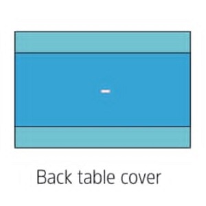 Almohadilla Protectora Azul 80x80 Cm Impermeable Antiestática Hipoalergénica Sin Látex Para Uso Sanitario - Product Image 3