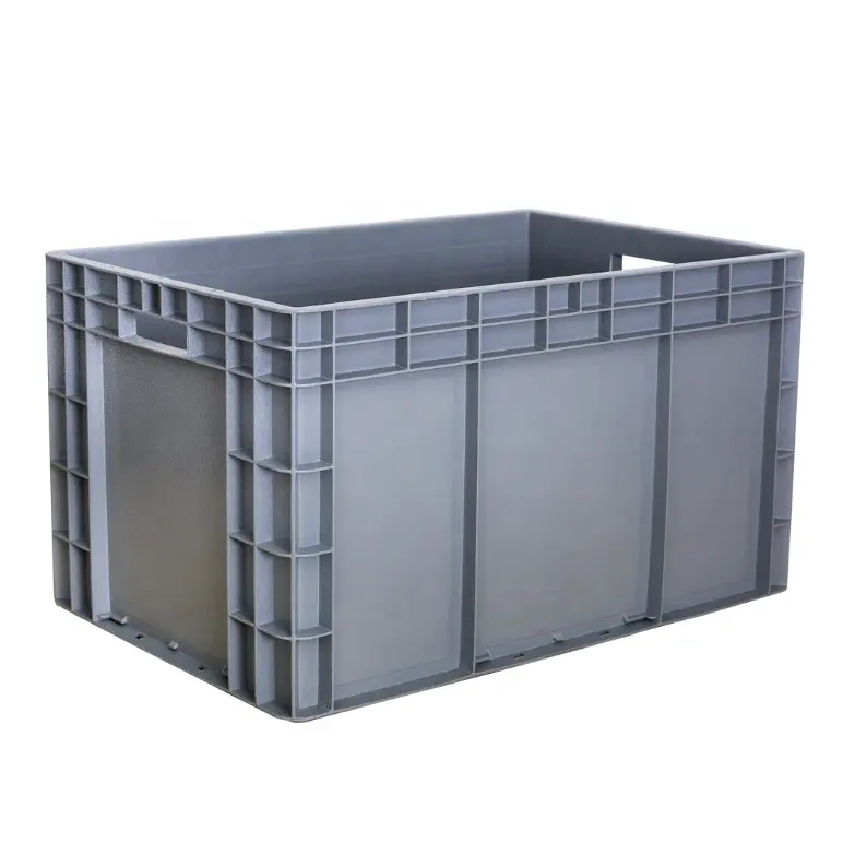 High quality PP plastic vegetables fruit crate EU shipping box plastic storage container box