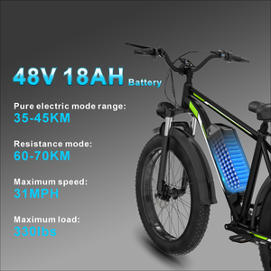 <span class=keywords><strong>Moteur</strong></span> puissant 26 pouces vélo électrique <span class=keywords><strong>1000W</strong></span> 1500W Offre Spéciale E Bike F26 avec 18Ah grande batterie Cargo vélos électriques pour adulte - Product Image 6