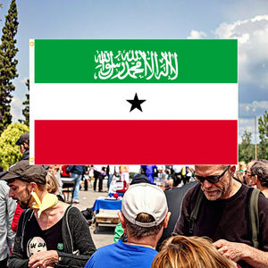 Banderas de Somalilandia de Poliéster de Alta Calidad Personalizadas y Económicas de 3x5 pies - Product Image 3