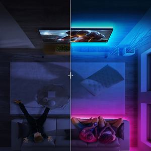 Luces Decorativas para Techo de Casa, Impermeables IP65, Cadena de Luces RGB 5050 con Control Remoto, Luces <span class=keywords><strong>LED</strong></span> para Decoración de Exteriores del Hogar - Product Image 6