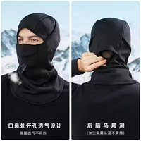 Pasamontañas de Seda para Motociclismo y Esquí con Logotipo Personalizado, Máscara Facial de Invierno a Prueba de Viento, Gorros de Invierno con Impresión Digital e Imagen Personalizable