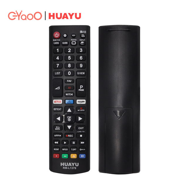 HUAYU RM-L1379 Universal Replacement TV Remote Controls for LG LED LCD TV