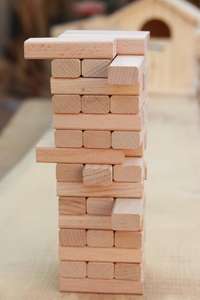 Juego de Piedras Apilables de Madera para Niños, Juguete Educativo de Equilibrio para la Coordinación y el Desarrollo Sensorial - Product Image 2