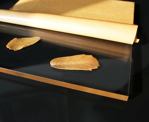 Feuille de PMMA de qualité supérieure découpée au laser avec des bords lisses, <span class=keywords><strong>plaque</strong></span> acrylique haute densité pour composants usinés par CNC - Product Image 1