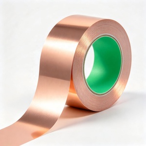 Ruban en cuivre pur flexible avec adhésif pour la soudure des bornes de batterie et la dissipation thermique - Product Image 3