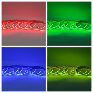 Three Line Iridescence 432 420 Led Ultra-Bright High-CRI <b>RGB</b> 24V Customizable COB LED Strip for Home Commercial Decor - Product Image 5