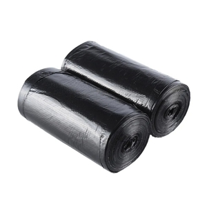 Factory Price Tie Handle Rubbish Bags High Quality Custom Logo Printing Disposable <b>Plastic</b> Bags - Product Image 5