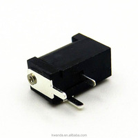 Connecteur d'alimentation haute qualité 0,3A 30VDC avec broche en laiton de 1,3 mm, boîtier en nylon, prise mâle 3,8 mm, connecteurs haute connectivité