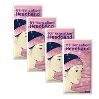 Produits tendance 2026 Nouveautés Compresse froide jetable personnalisée Soulagement des maux de tête Pack de glace Gel rafraîchissant Bandeau