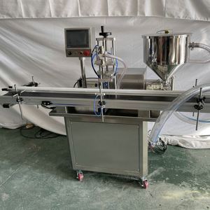 Machine de remplissage automatique à pompe rotative pour cosmétiques, crèmes, lotions, miel, lait, sauces chili, sauces ketchup, alcool, parfums et boissons - Product Image 2