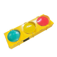 Vente directe d'usine de feux de signalisation routière pour véhicules en aluminium et PC, étanches, 12 pouces, alimentés par LED 24V