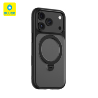 Étui magnétique BLUEO Skin Friendly Armor Design avec support rotatif à 360°, en TPU+PC, étanche et antichoc pour téléphone portable 17
