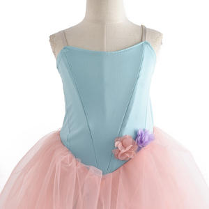 Falda española roja elegante profesional para mujeres y niñas, traje de baile de bailarina, puesta en escena para niños, fiesta, Ballet para niños - Product Image 5