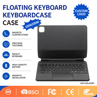 Étui pour iPad (A16) 11e et 10e génération avec clavier, pavé tactile rétroéclairé multi-touch