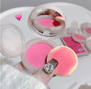 الأكثر مبيعًا لطيف Gege Bear أحمر الخدود لطيف مسحوق معدني غير لامع مكياج الوجه مع نمط المسمى - Product Image 5