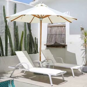 Muebles de exterior tela impermeable plegable piscina Resort Banana playa jardín sol Patio sombrilla - Product Image 4