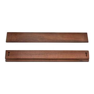 Nouveauté - Barre magnétique à <span class=keywords><strong>couteaux</strong></span> en bois d'acacia rectangulaire à fixer au mur, <span class=keywords><strong>porte</strong></span>-<span class=keywords><strong>couteaux</strong></span> magnétique pour la cuisine - Product Image 6