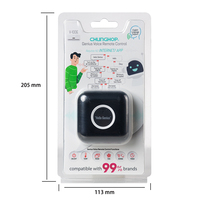 Télécommande vocale universelle V-100E pour les aveugles, facile à utiliser, télécommande vocale pour climatiseur intelligent