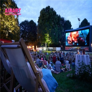 Projecteur <span class=keywords><strong>gonflable</strong></span> avec <span class=keywords><strong>écran</strong></span>, veilleuse, pour film d'extérieur - Product Image 2