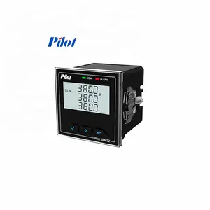 PILOT SPM32 72*72mm digital multifunction power meter panel meter Rated contact capacity: AC 250V/5A or DC 30V/5A