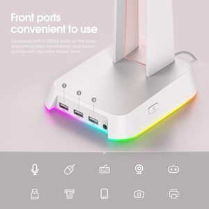 <span class=keywords><strong>Support</strong></span> <span class=keywords><strong>de</strong></span> Présentation pour <span class=keywords><strong>Casque</strong></span> Gaming Onikuma St-2 avec Éclairage RGB – <span class=keywords><strong>Support</strong></span> <span class=keywords><strong>de</strong></span> Bureau pour <span class=keywords><strong>Casque</strong></span> <span class=keywords><strong>Audio</strong></span> Gaming Circum-auriculaire – <span class=keywords><strong>Support</strong></span> <span class=keywords><strong>de</strong></span> Suspension pour Écouteurs PC - Product Image 3