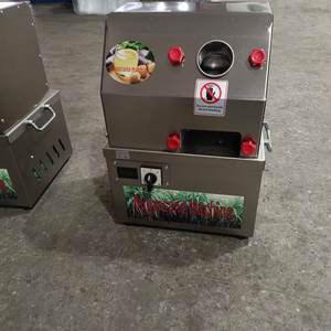 Extractor de Jugo de Caña de Azúcar Eléctrico de Acero Inoxidable de Bajo Precio con Motor de 450W para Uso en Pequeños Negocios - Product Image 6