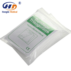 Attelle orthopédique médicale moulée de haute qualité pour pansement triangulaire non tissé de premiers secours - Product Image 1