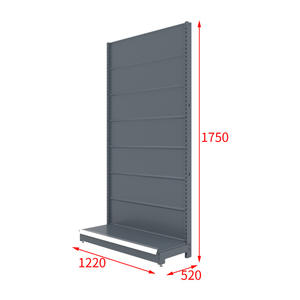 स्नैक खिलौना और पेय-ऑन-साइट स्थापना के लिए डबल-पक्षीय धातु सुपरमार्केट शेल्फ डिस्प्ले रैक उपलब्ध - Product Image 5