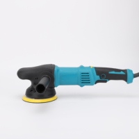 Pulidora Orbital Aleatoria Eléctrica de Doble Acción para Coche, 6 Velocidades Variables, 1200W, Grado Industrial, con Almohadilla de Pulido de 6 Pulgadas