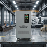 Stabilisateurs de tension automatiques monophasés à servomoteur SVC en cuivre AC 5kva 10kva 15kva 20kva 220V 110V